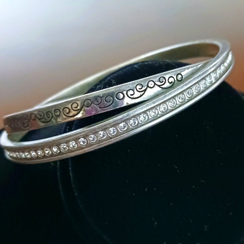 Brighton Neptunes Rings Intertwined Bracelet, 7.5", RETIRED